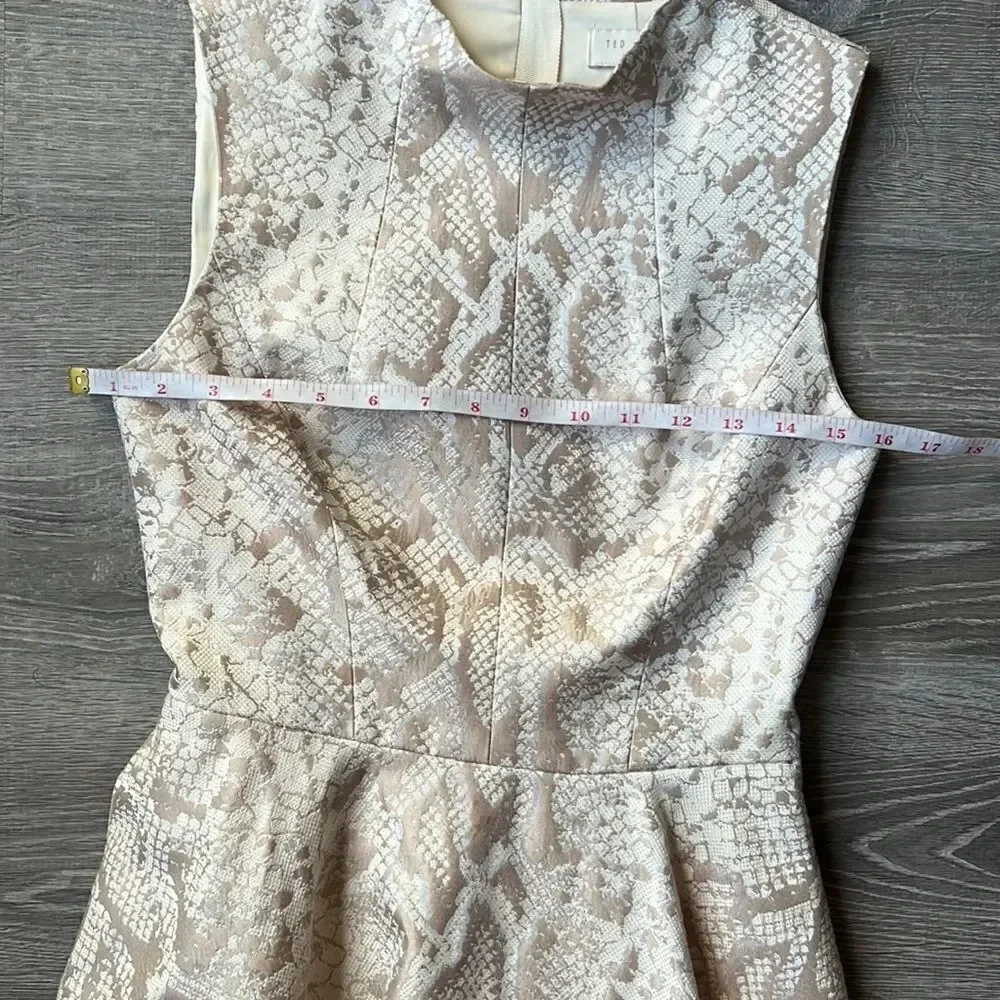 Ted Baker Azraa Snake Print Dress